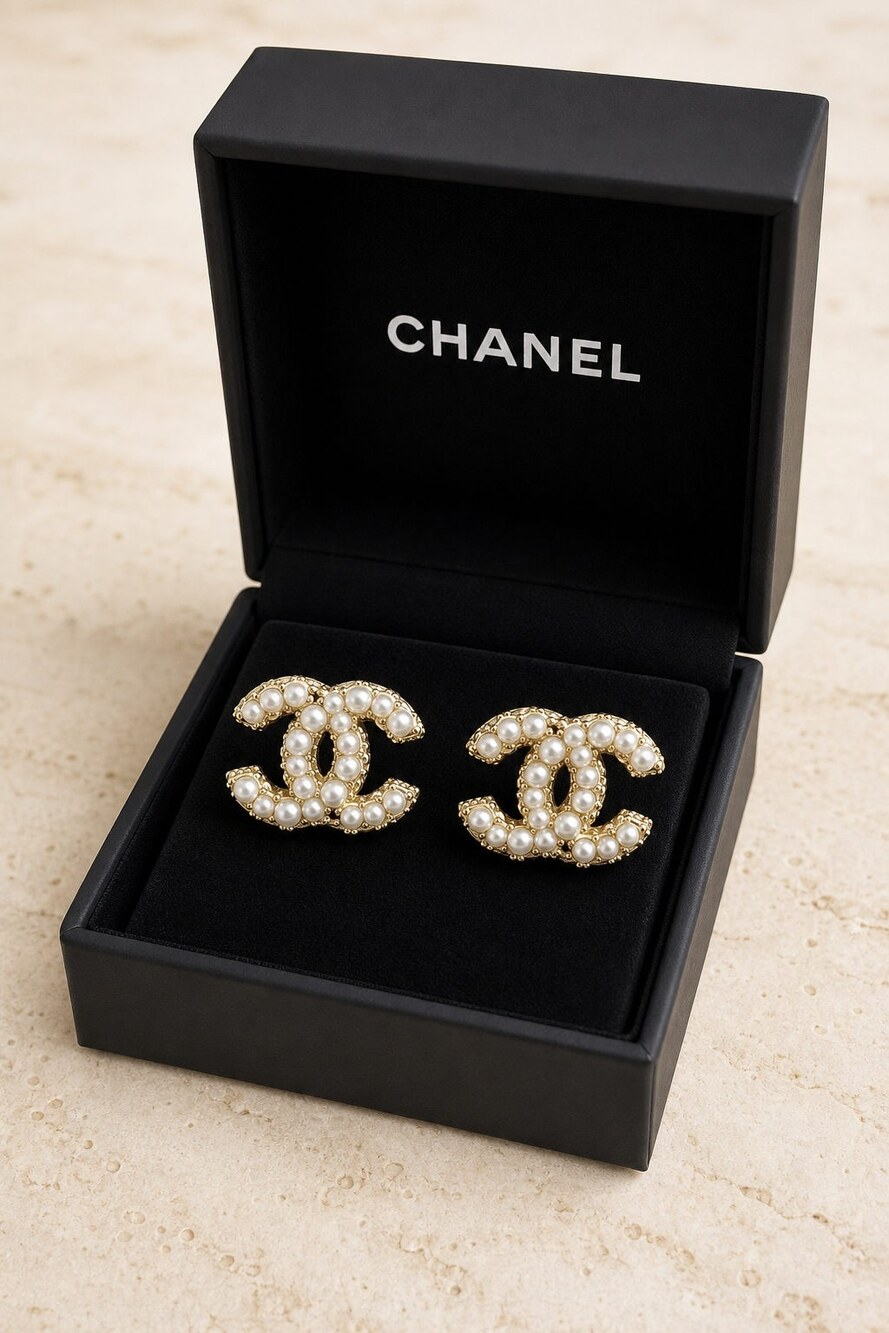 CHANEL Classic Parisian Earrings Style 32 | New with Box - Picture 7 of 9